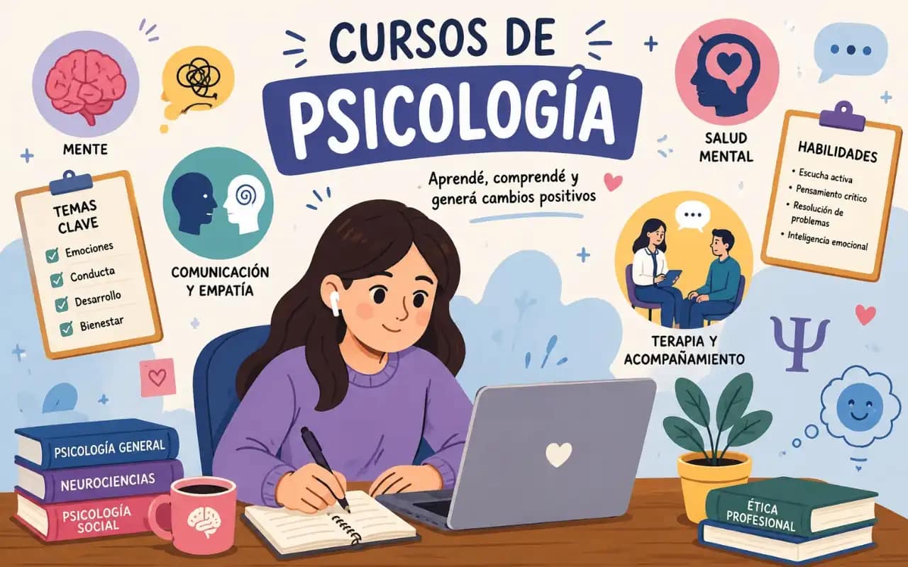 Cursos de psicología en línea